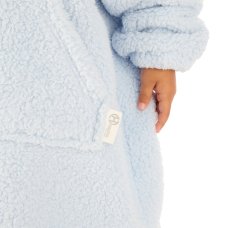 18C1030: Kids Borg Oversized Hoodie- Bubble Gum (One Size - 3-6 Years)